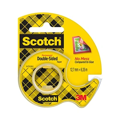 Afbeelding van Scotch 768720 plakband dubbelzijdig en dispenser
