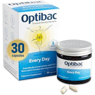 Afbeelding van OptiBac For Every Day Verpakking met 30 Capsules