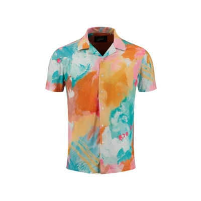 Afbeelding van Key Largo MSH Klcaracas Overhemd, Heren, Maat: 3XL, Multicolor