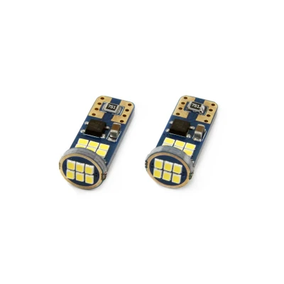 Afbeelding van T10 2016 18 SMD CANBUS 12/24V 2 stuks extra fel