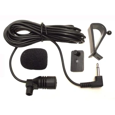 Afbeelding van Augustcoco Microfoon 3,5 mm externe montage voor auto voertuig hoofdeenheid Bluetooth audio stereo radio GPS DVD