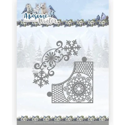 Afbeelding van Dies Amy Design Awesome Winter Lace Corner