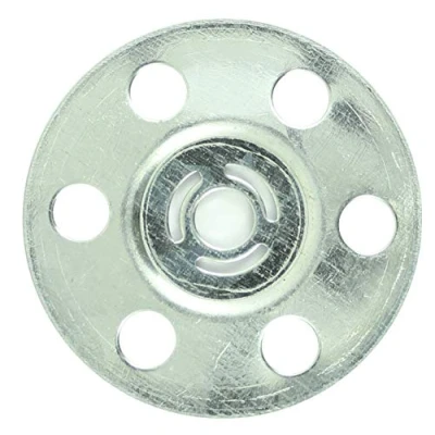 Afbeelding van TIMCO Metalen Isolatie Disc 35mm Doos van 100 Zink