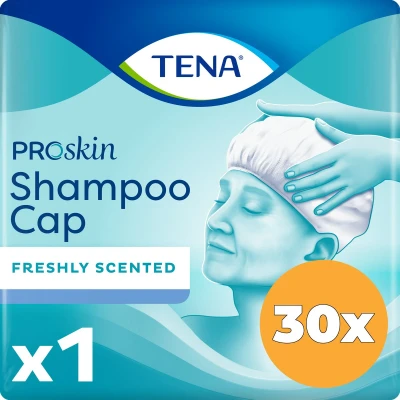 Afbeelding van 30x Tena Shampoo cap (1 stuk)