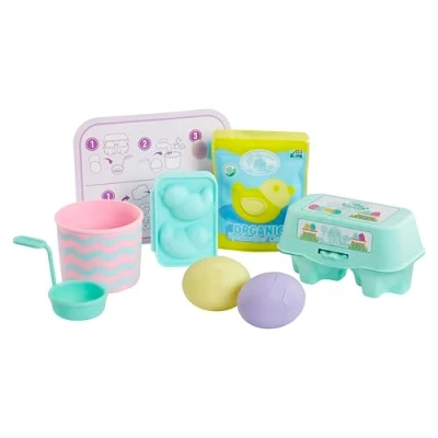Afbeelding van Little Tikes Creative Chefs Mini Easter Basket Kit Met 7 Accessoires, Speel Alsof je Vakantie Bent, voor Jongens en Meisjes Vanaf 3 Jaar, NIET EETBAAR