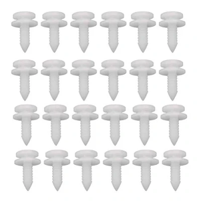 Afbeelding van Be In Your Mind 50 Stks Auto Panel Montage Trim Clips 3B0867333 Interieur Moulding Bevestigingsmiddelen Retainers Wit Compatibel met Passat B5 Transport T5