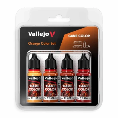 Afbeelding van Orange Color Set 4 kleuren 18ml 72381