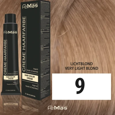 Afbeelding van Femmas (9) Haarverf Lichtblond 100ml