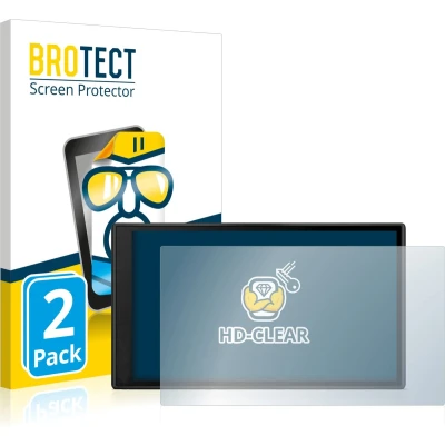 Afbeelding van BROTECT Screenprotector voor Garmin DriveSmart 66 Folie Beschermfolie transparant (2 Stuks)