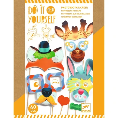 Afbeelding van Djeco knutselset diy dierenselfies