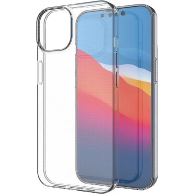 Afbeelding van Casecentive Silicone case iPhone 15 Plus transparant