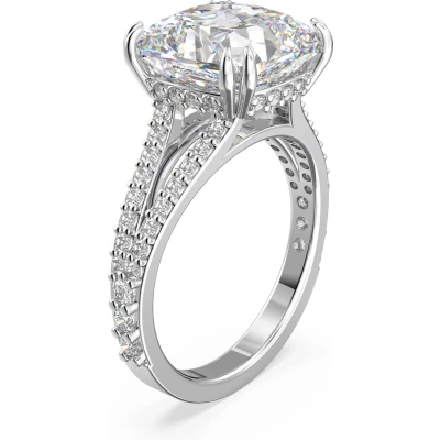 Afbeelding van Swarovski 5638549 Constella Ring Square 58 is maat 18
