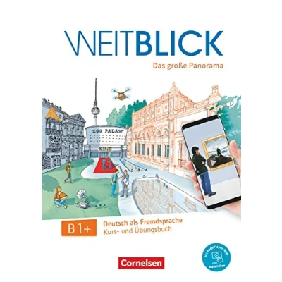 Afbeelding van Weitblick B1+ Kurs und Übungsbuch: Mit PagePlayer App inkl. Audios, Videos, Texten Übungen