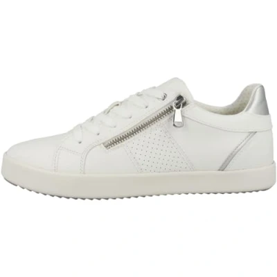 Afbeelding van Geox Meisjes D Blomiee E Sneakers, Wit zilver., 40 EU