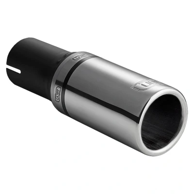 Afbeelding van Ulter Sport Uitlaatsierstuk Rond Ø60mm Lengte 90mm Montage &gt;50mm RVS