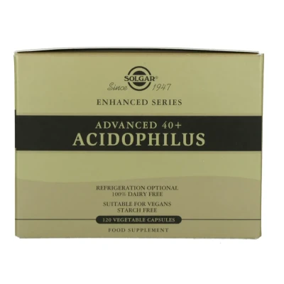 Afbeelding van Solgar Advanced 40+ Acidophilus Capsules 120VCP