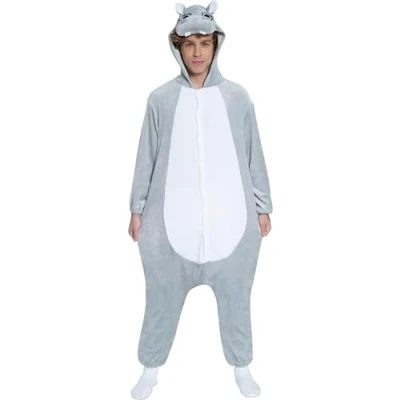 Afbeelding van Fiestas Guirca Onesie Nijlpaard maat M (48 50)
