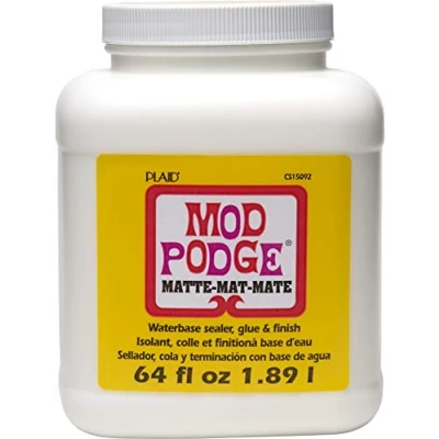 Afbeelding van Mod Podge Mat Lijm vernis en sealer in één 1,89 l