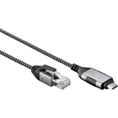 Afbeelding van USB naar RJ45 ethernet slim kabel Goobay
