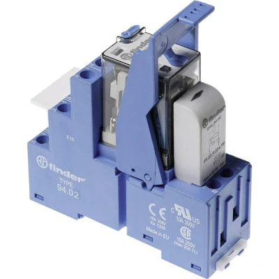 Afbeelding van Finder 58.32.9.012.0050 Relaismodule Nominale spanning: 12 V/DC Schakelstroom (max.): 10 A 2x wisselcontact 1 stuk(s)