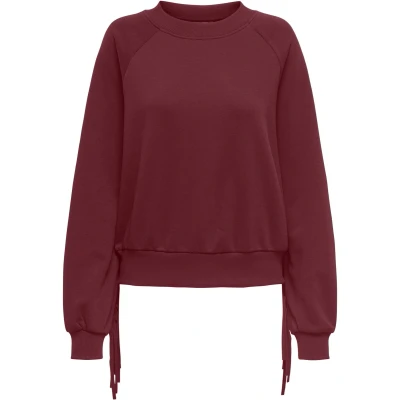 Afbeelding van Only Onljett L/s O neck Emb. Box Swt