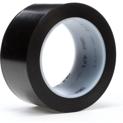 Afbeelding van 3M 471F 471S50 PVC plakband Zwart (l x b) 33 m 50 mm 1 stuk(s)
