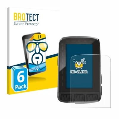 Afbeelding van BROTECT Screenprotector voor Wahoo Elemnt Roam V2 GPS Folie Beschermfolie transparant (6 Stuks)