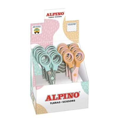 Afbeelding van Alpino PT0051 buro &amp; knutselschaar Kantoorschaar Rechte knip Meerkleurig