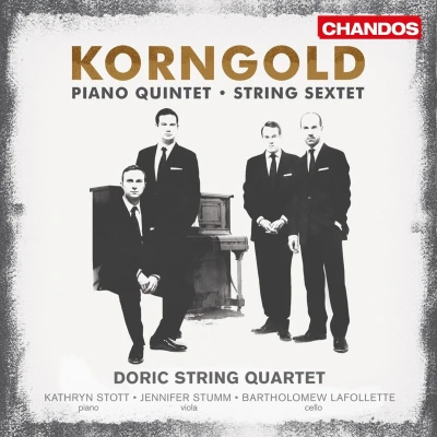 Afbeelding van Doric String Quartet Korngold: Sextet / Piano Quintet (CD)