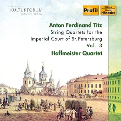 Afbeelding van Hoffmeister Quartett Titz: Strings Quartets III (CD)