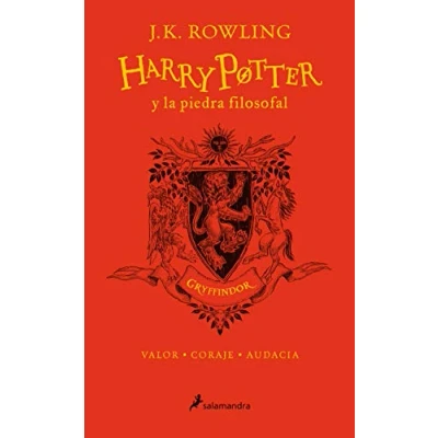 Afbeelding van Harry Potter y la piedra filosofal (20 Aniv. Gryffindor) / and the Sorcerer&#039;s Stone (Gryffindor): Valor · Coraje Audacia: 1