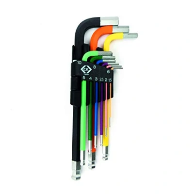 Afbeelding van C.K Inbussleutelset Sleutelbreedte: 1.5 mm, 2 2.5 3 4 5 6 8 10 mm