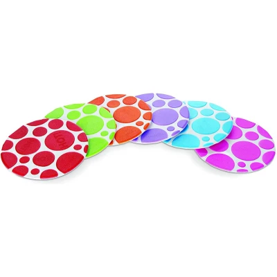 Afbeelding van Munchkin Grippy Dots Anti Slip Badmatjes 6 Stuks 011196