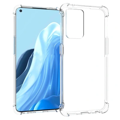 Afbeelding van Oppo Find X5 Lite 5G Hoesje Siliconen en TPU (zacht) iMoshion Softcase/Backcover Transparant Telefoonhoesje