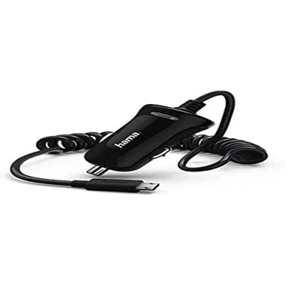 Afbeelding van Hama Autolader, micro USB, 2,4 A, zwart
