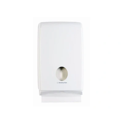 Afbeelding van AQUARIUS* SLIMFOLD handdoekdispenser U7024 wit