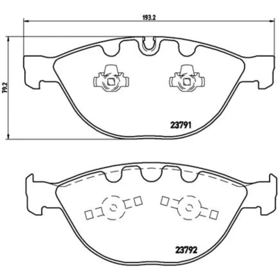 Afbeelding van Brembo Remblokset P 06 047
