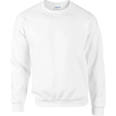 Afbeelding van Gildan DryBlend Adult Set In Crew Neck Sweatshirt (13 kleuren) (Wit)