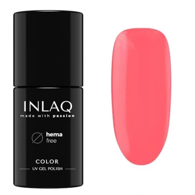 Afbeelding van INLAQ® HEMA Free Gel Nagellak Roze 6 ml Langdurige UV LED Gellack Gemakkelijk aan te Brengen Collectie Neon Spectrum Gellak Hemvrije