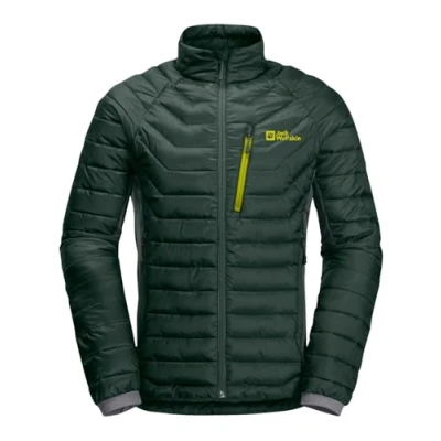 Afbeelding van Jack Wolfskin Routeburn Pro Ins Jacket 1206862 T0138, Mannen, Groen, Jasje, maat: M
