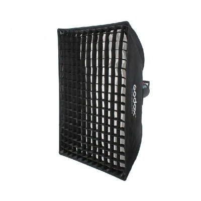 Afbeelding van Godox Paraplu Softbox Bowens 60x60 Met Grid