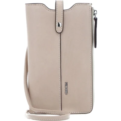 Afbeelding van PICARD Leren Schoudertas mobiele telefoon Spirit 1 Smartphone Bag Cookie Beige