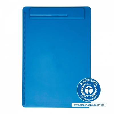 Afbeelding van Klembord MAULgo uni Blauwe Engel recycled A4 staand blauw