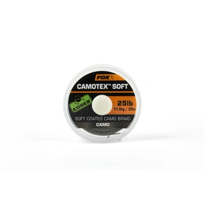 Afbeelding van Fox Edges Camotex Soft Coated Camo Braid 20m Maat : 20lb