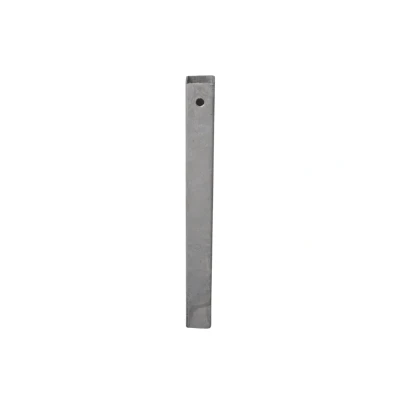 Afbeelding van Aanhangwagendirect stelpijp voor boottrailer 40x40x400 mm