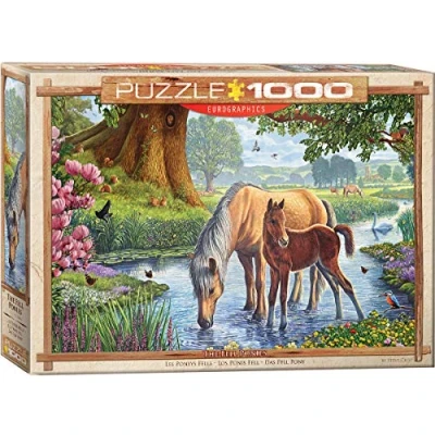 Afbeelding van Eurographics THE FELL Ponies Puzzel voor kinderen, Maat: One Size, Multicoloured