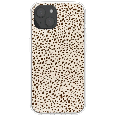Afbeelding van imoshion hoesje Geschikt voor iPhone 15 Design Desert Dots
