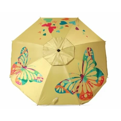 Afbeelding van Parasoll Geel 220 cm UPF 50+