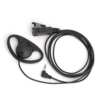 Afbeelding van Buwico® D Shape Oortelefoon PTT Mic voor 1 pins Motorola Talkabout Cobra Radio
