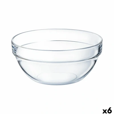 Afbeelding van Kom Luminarc Apilable Transparant Glas (6 Stuks)
